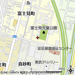栃木県足利市富士見町24-1周辺の地図