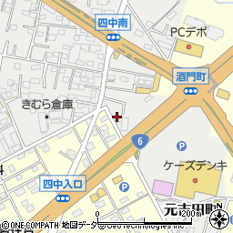 茨城県水戸市元吉田町1950-14周辺の地図