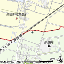 石川県加賀市高塚町ル周辺の地図