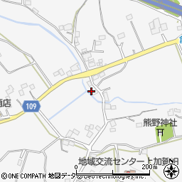茨城県笠間市上加賀田192周辺の地図