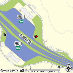 高崎弁当株式会社　上信越自動車道横川サービスエリア下り線周辺の地図