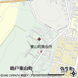 栃木県足利市助戸東山町1694周辺の地図