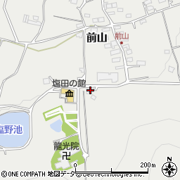 長野県上田市前山550-18周辺の地図