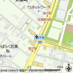 茨城ダイハツ販売本店周辺の地図