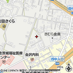 茨城県水戸市元吉田町1852-8周辺の地図