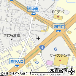 茨城県水戸市元吉田町1950-18周辺の地図