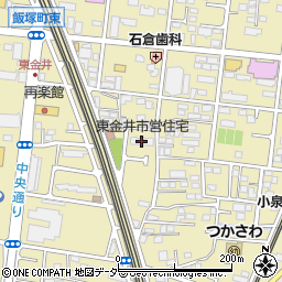 市営東金井Ａ－３団地周辺の地図