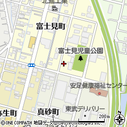 栃木県足利市富士見町24周辺の地図