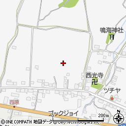 長野県小諸市西原周辺の地図