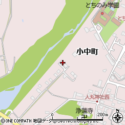 栃木県佐野市小中町1870周辺の地図