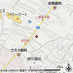 茨城県水戸市元吉田町1489-4周辺の地図