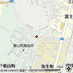 栃木県足利市助戸東山町886周辺の地図