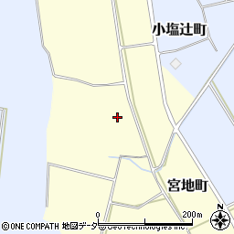 石川県加賀市宮地町丙周辺の地図
