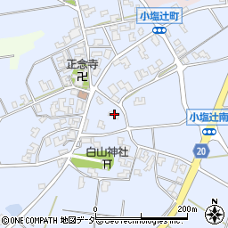 石川県加賀市小塩辻町ケ17周辺の地図