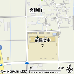 市立第七中学校周辺の地図