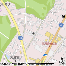 栃木県小山市喜沢767周辺の地図