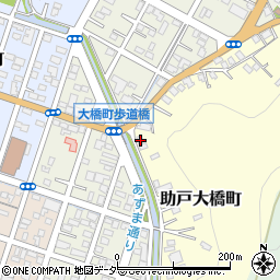 栃木県足利市助戸大橋町1940周辺の地図