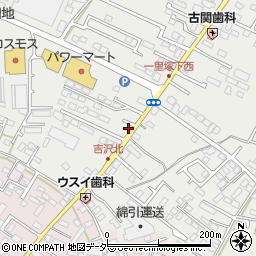 茨城県水戸市元吉田町1482-10周辺の地図