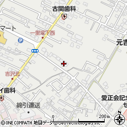 茨城県水戸市元吉田町1490-16周辺の地図