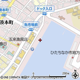 茨城県ひたちなか市湊本町20周辺の地図