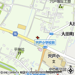 セブンイレブン笠間平町店周辺の地図
