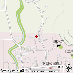 栃木県栃木市岩舟町下岡611周辺の地図