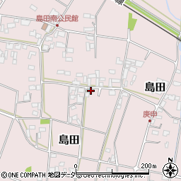栃木県小山市島田218周辺の地図