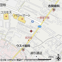 茨城県水戸市元吉田町1481-17周辺の地図
