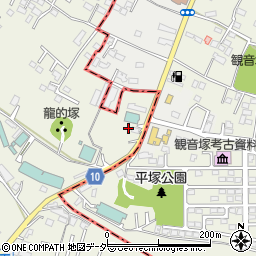 群馬県安中市板鼻376周辺の地図