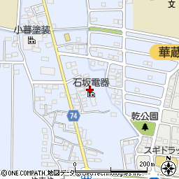 石坂電器株式会社周辺の地図