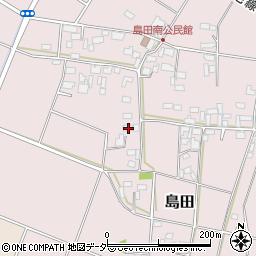 栃木県小山市島田397周辺の地図