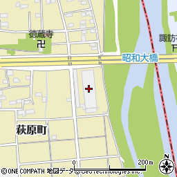 佐川急便群馬周辺の地図
