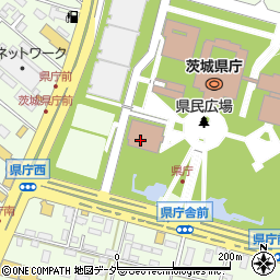 茨城県警察本部周辺の地図