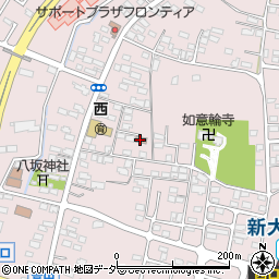 富田第二自治会公民館周辺の地図