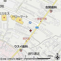 茨城県水戸市元吉田町1482-1周辺の地図