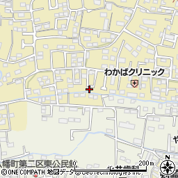 群馬県高崎市剣崎町258周辺の地図