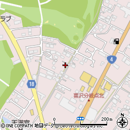 栃木県小山市喜沢786周辺の地図