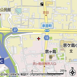ＪＡたかさき京ケ島支店周辺の地図