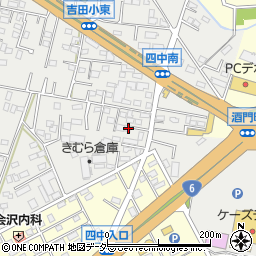 茨城県水戸市元吉田町1852-38周辺の地図