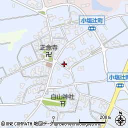 石川県加賀市小塩辻町ケ周辺の地図