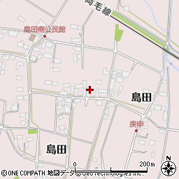 栃木県小山市島田413周辺の地図