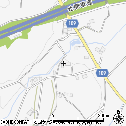 茨城県笠間市上加賀田1824周辺の地図