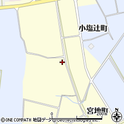 石川県加賀市宮地町ヌ周辺の地図