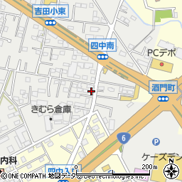 茨城県水戸市元吉田町1852-94周辺の地図