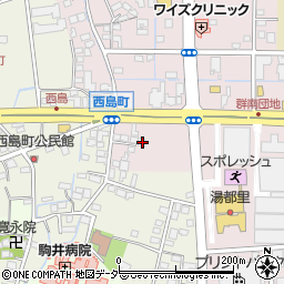 群馬県高崎市島野町978周辺の地図