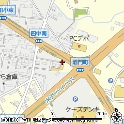 茨城トヨタ　ＧＲＧａｒａｇｅ水戸けやき台周辺の地図