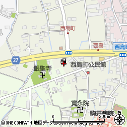 群馬自動車燃料販売株式会社　京ケ島通りサービスステーション周辺の地図