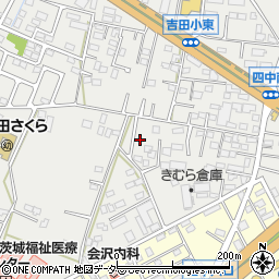 茨城県水戸市元吉田町1852-178周辺の地図