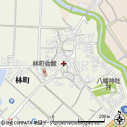 石川県小松市林町リ周辺の地図