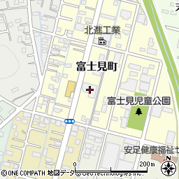 栃木県足利市富士見町76周辺の地図